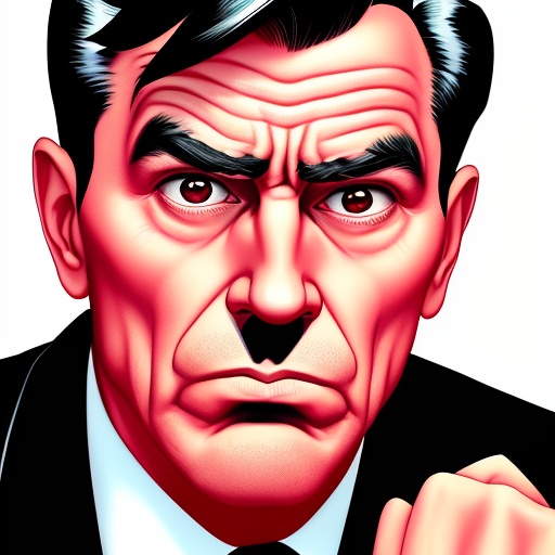 ec style,  a man portrait,  sharen edges on Tensor.Art