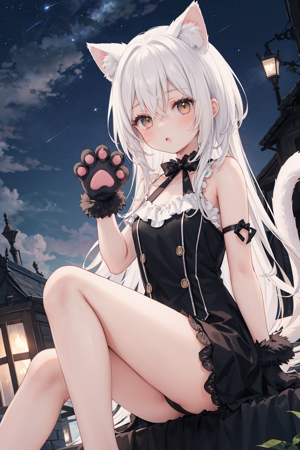 1girl,  solo,  animal ears on Tensor.Art