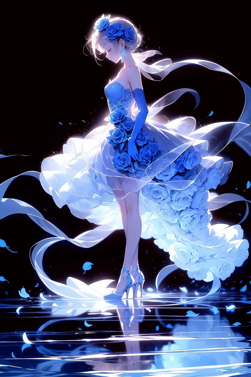 1girl,  dress,  solo on Tensor.Art