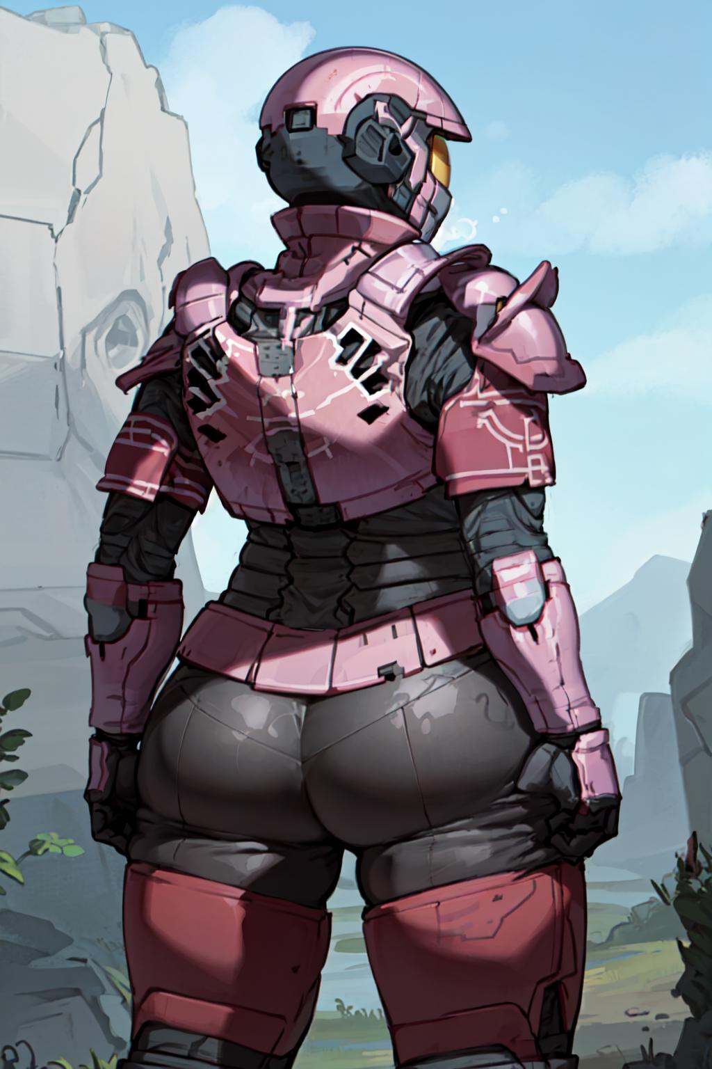 spartan,  1girl,  solo on Tensor.Art