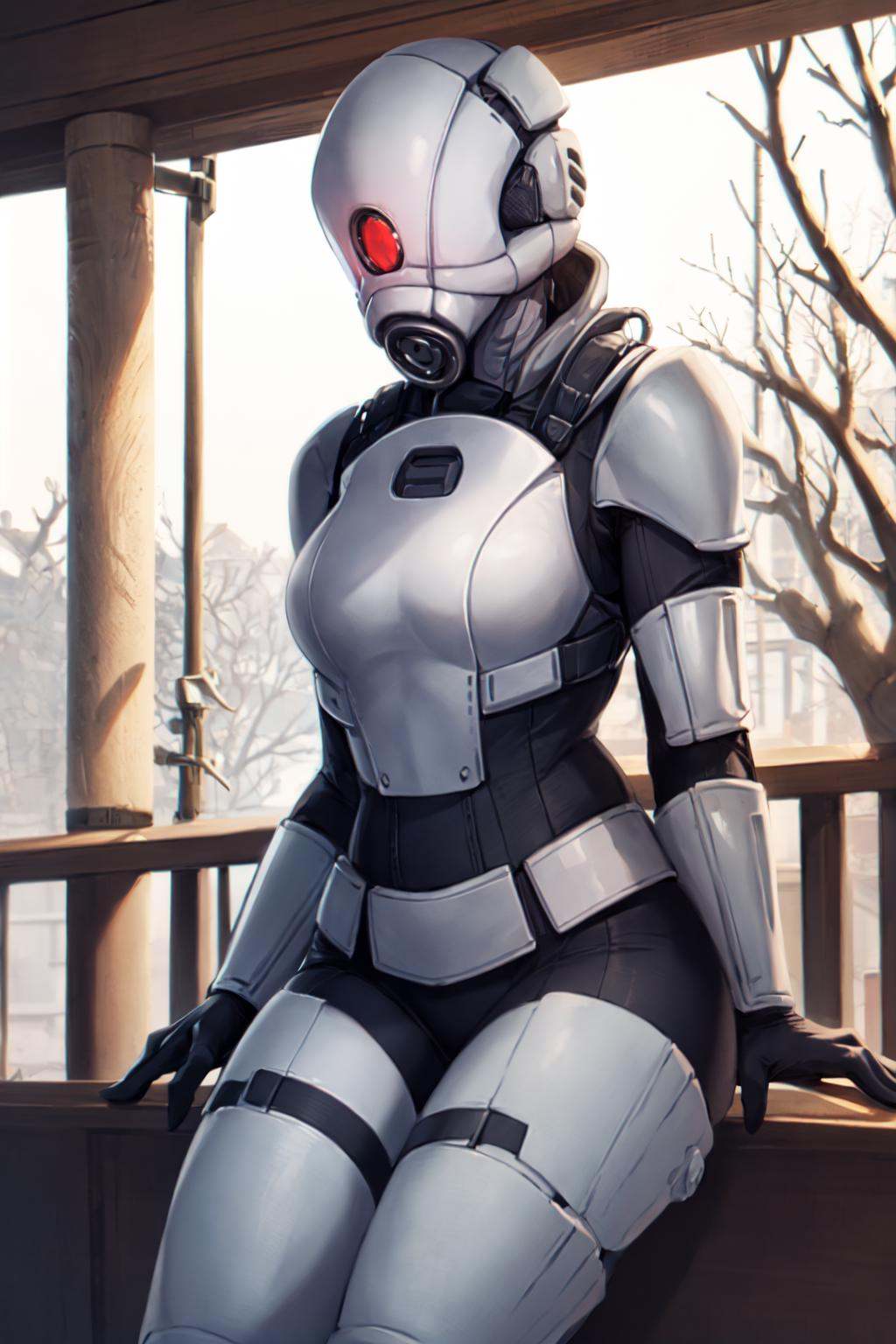 combine assassin,  1girl,  solo on Tensor.Art