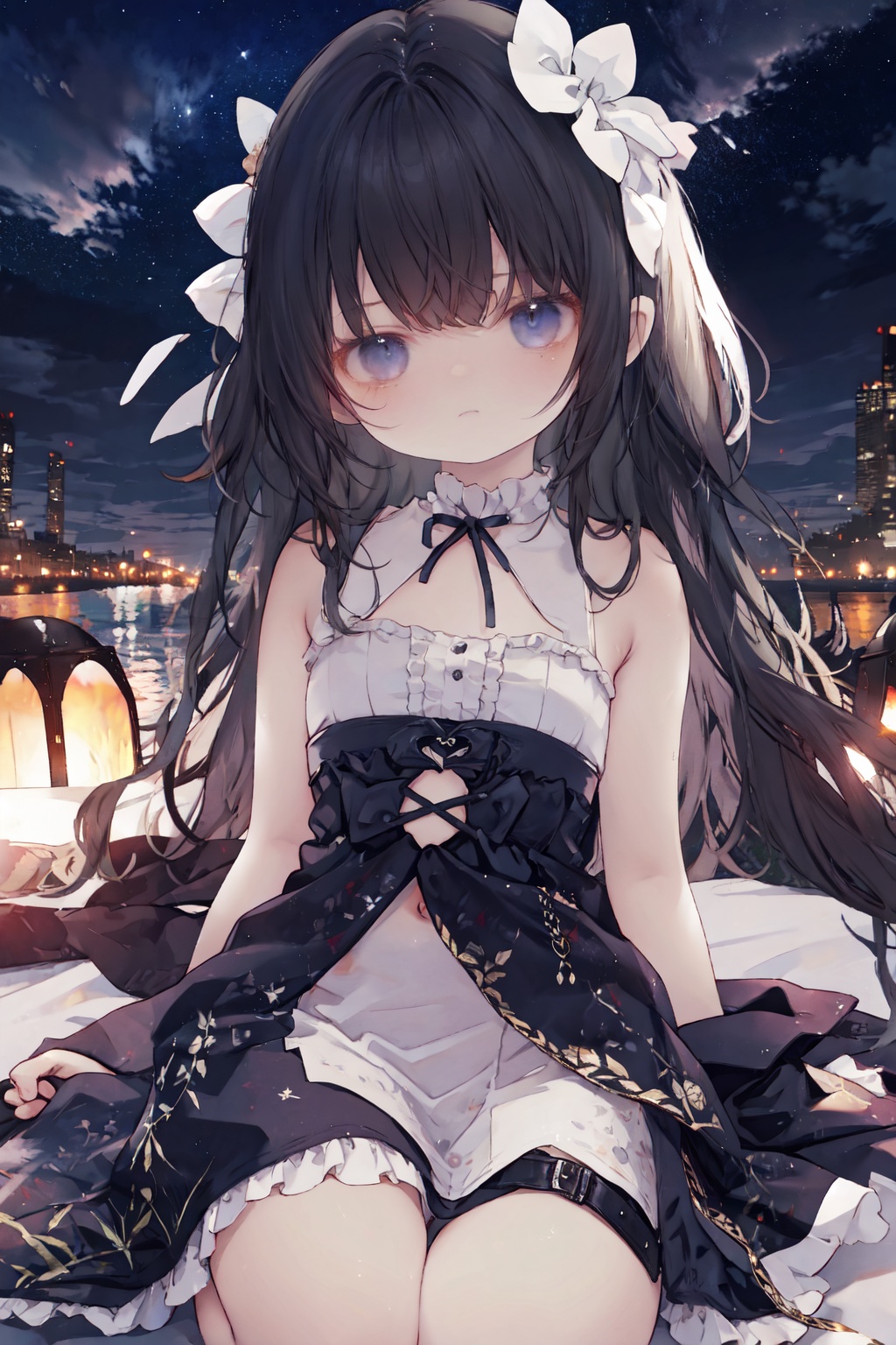 masterpiece, best quality, loli, starry