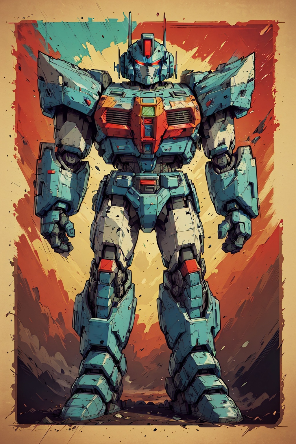 border,  clenched hands,  glowing by 蔚蓝Blue on Tensor.Art