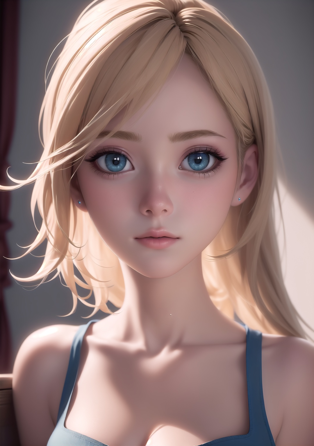 1girl,  solo,  long hair on Tensor.Art