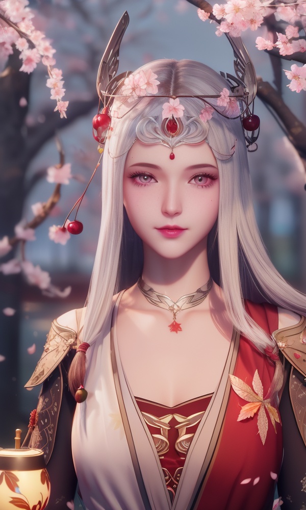 (,1girl, ,best quality, ),looking at viewer, <lora:372-DA-斗罗大陆-波塞西:0.8> ,ultra detailed 8k cg,ultra detailed background,ultra realistic 8k cg, ,masterpiece, (( , )),, ,science fiction,mole, ultra realistic 8k cg, ,tamari \(flawless\),   ,(,cherry blossoms, autumn leaves,perfect cherry blossom,   ), (()),