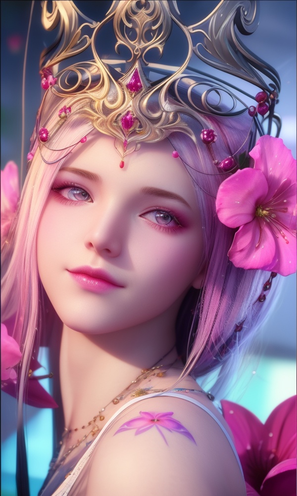 (,1girl, ,best quality, ),looking at viewer, <lora:372-DA-斗罗大陆-波塞西:0.8> ,,ultra detailed background,ultra detailed background,ultra realistic 8k cg,, ,masterpiece, (( , )),ultra realistic 8k cgSurrounded by strange, movie perspective, advertising style, Colorful background, splash of color A beautiful woman with delicate facial features,tattoo all over body, flower arms, from below,
