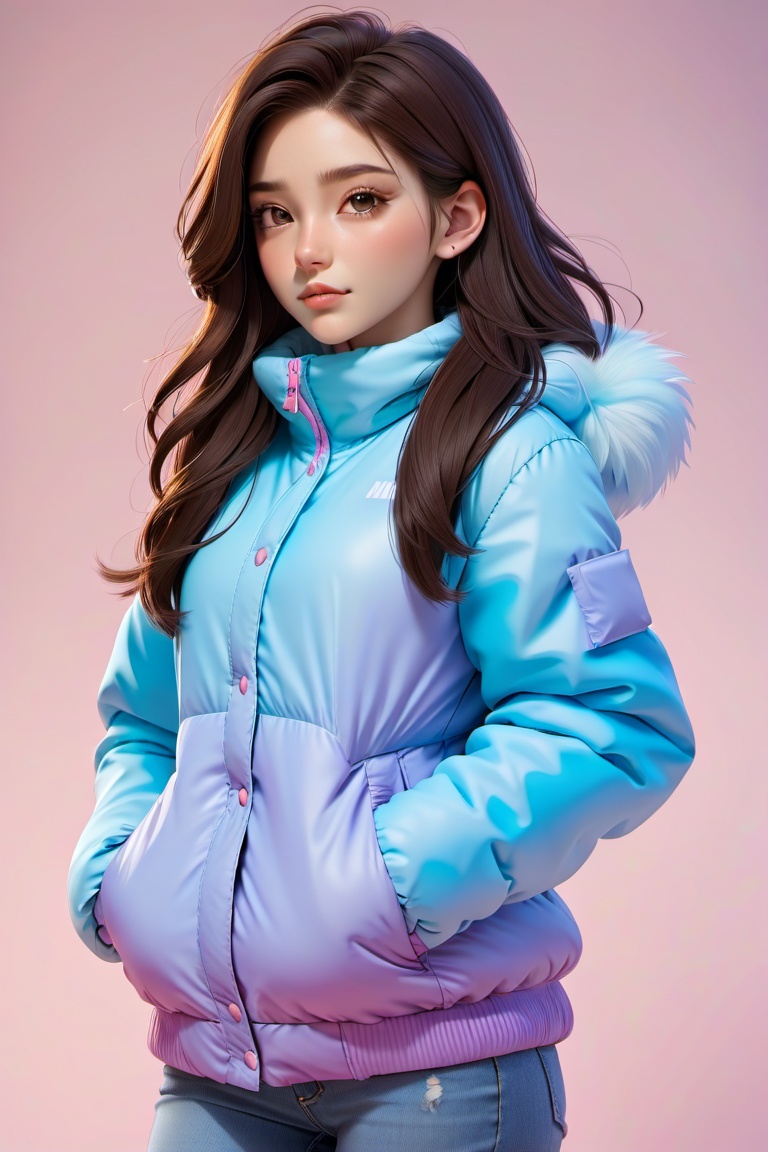  niji,,teenager,female,puffer_jacket,