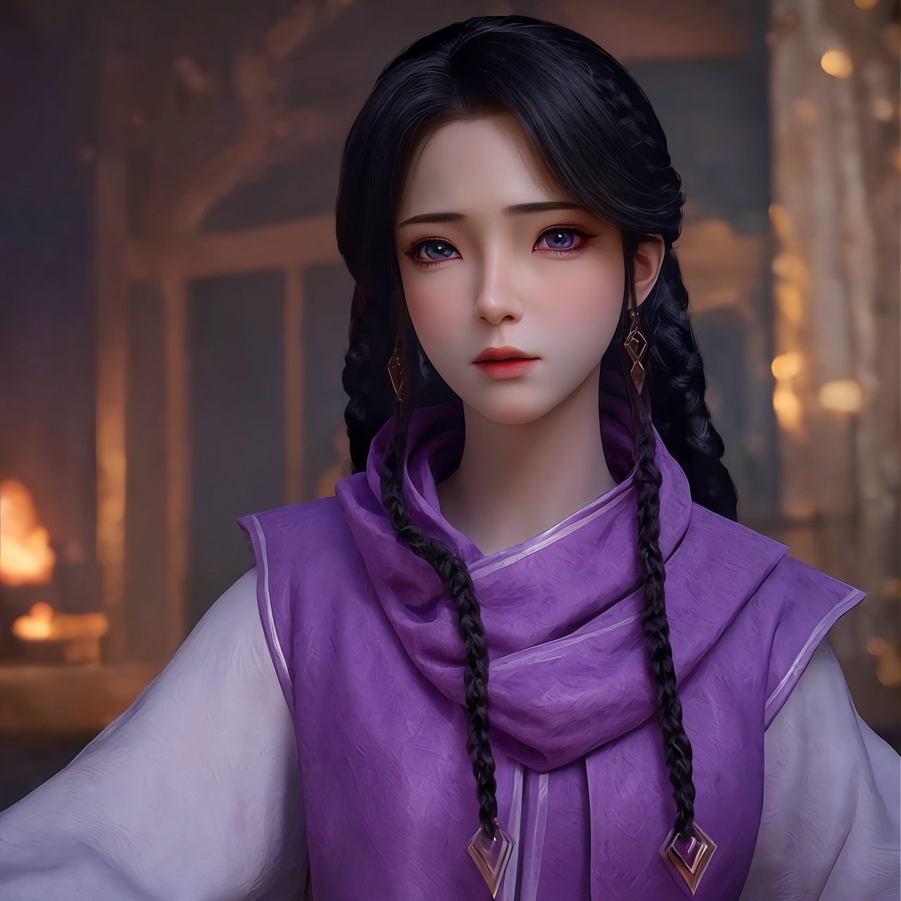  (8k, RAW photo, best quality, masterpiece:1.2),
(realistic, photorealistic:1.3),ultra-detailed,extremely detailed cg 8k wallpaper,
(crystalstexture skin:1.2),extremely delicate and beautiful,1girl,solo,jewelry, black hair,crown,necklace, 
white legwear, nail polish,