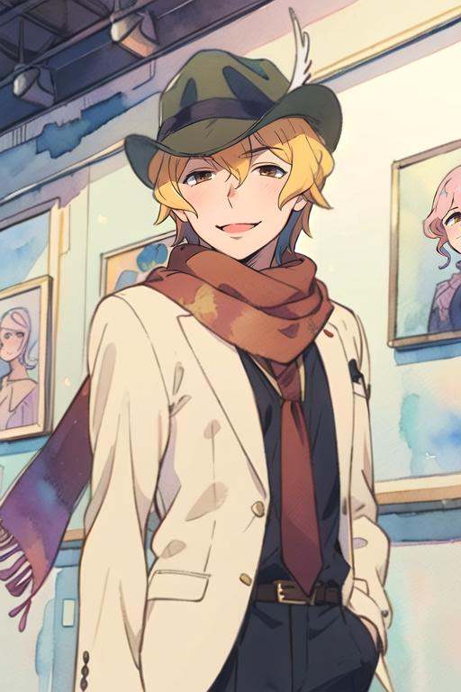 1boy,  solo,  male focus on Tensor.Art