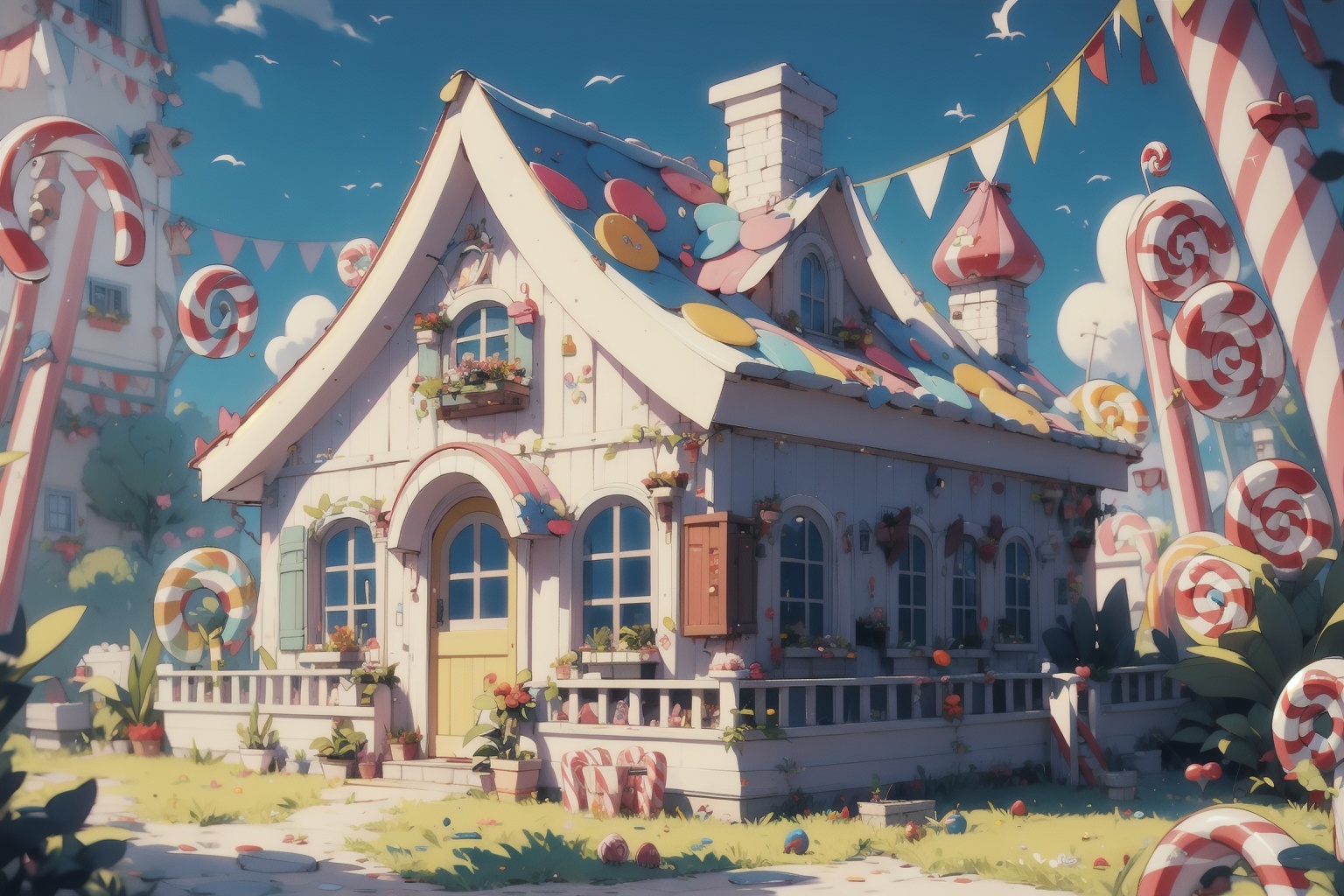  absurdres,incredibly absurdres,reality,realistic,,(solo:1.2), Candy House