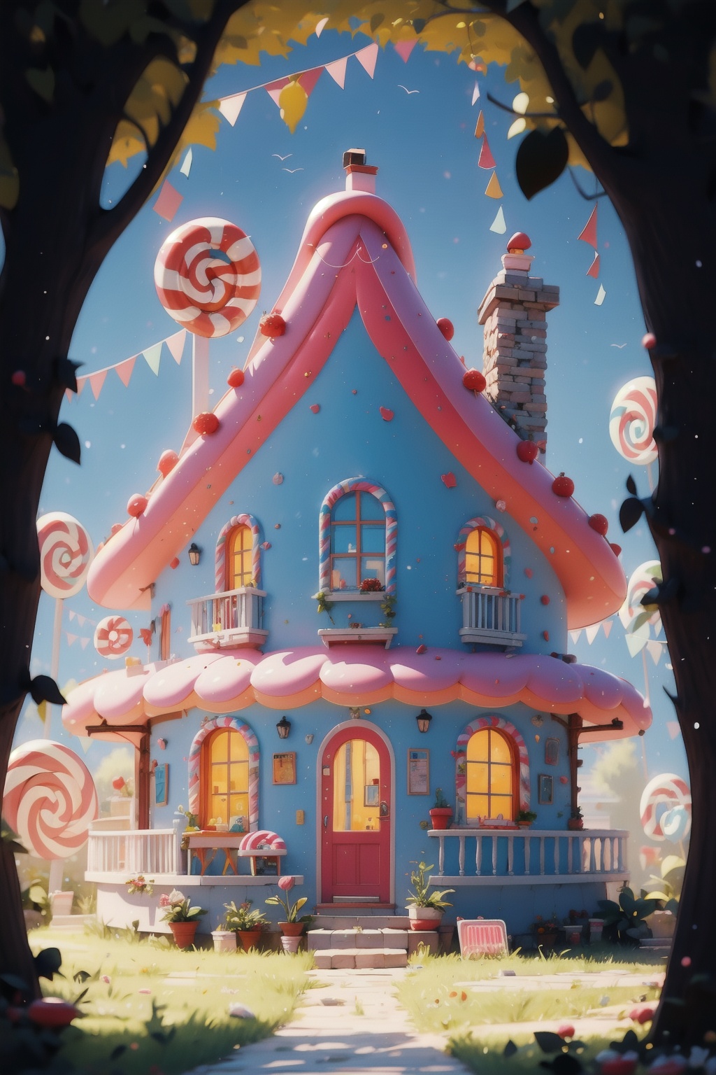  absurdres,incredibly absurdres,reality,realistic,,(solo:1.2),1girl,full_shot, Candy House