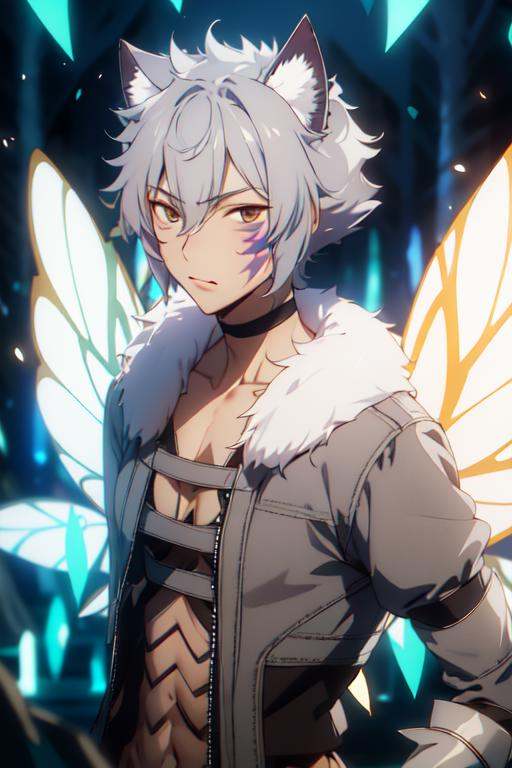 game cg,  1boy,  solo on Tensor.Art