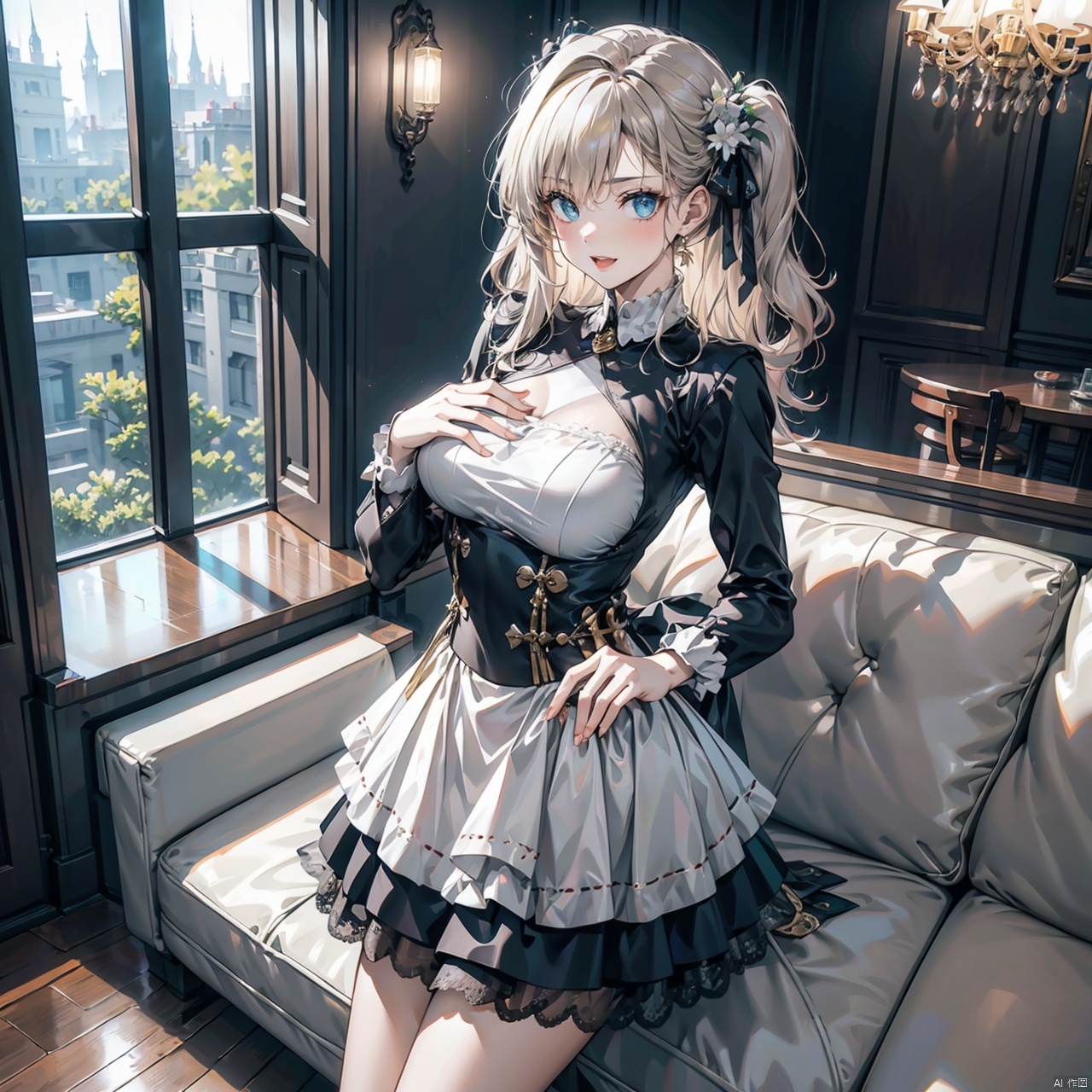  JYPSS,1girl,solo,
wide shot, HUBG_Rococo_Style(loanword)
Don't deform your hands
Do not bend your hands