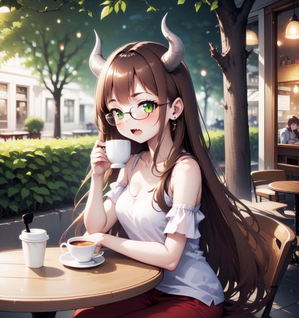 1girl,  medium breasts,  glasses on Tensor.Art