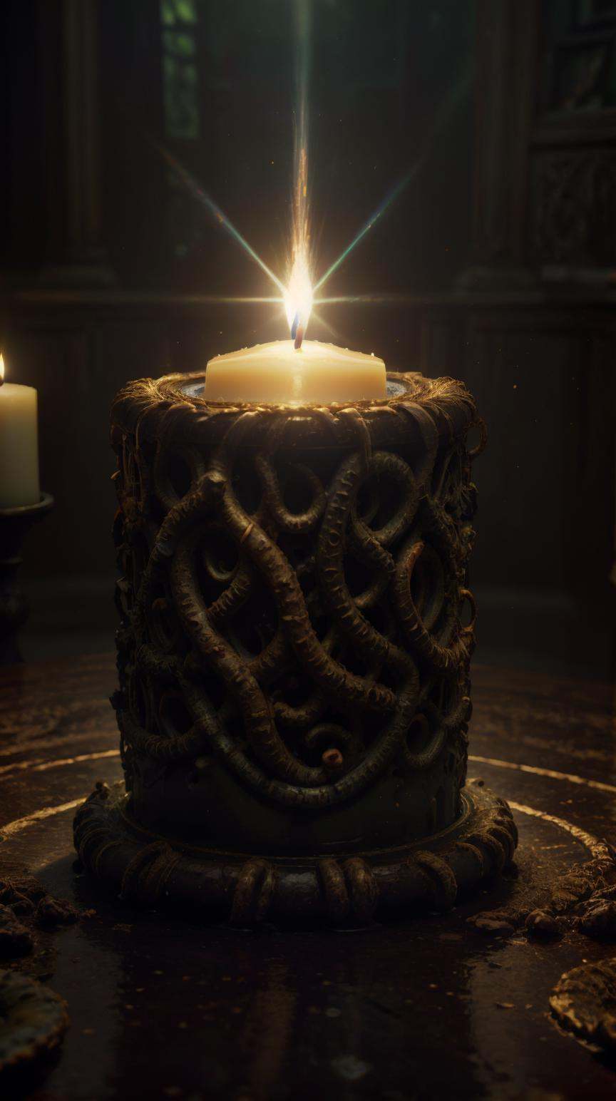 DavyJonesLockerStyle Candle,  ,  ultra realistic on Tensor.Art