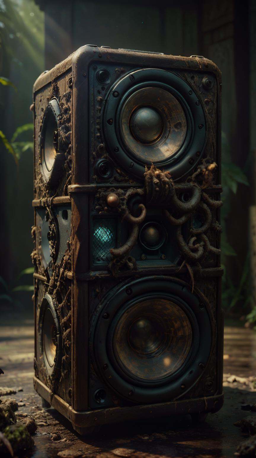 DavyJonesLockerStyle Portable speaker,  ,  vivid on Tensor.Art
