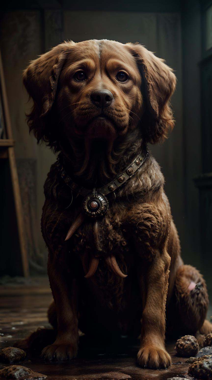 DavyJonesLockerStyle dog body,  ,  dynamic on Tensor.Art