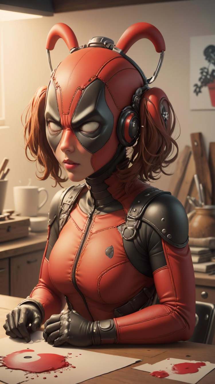 Deadpool-Style! Touch yourself tonight! by mnemic on Tensor.Art