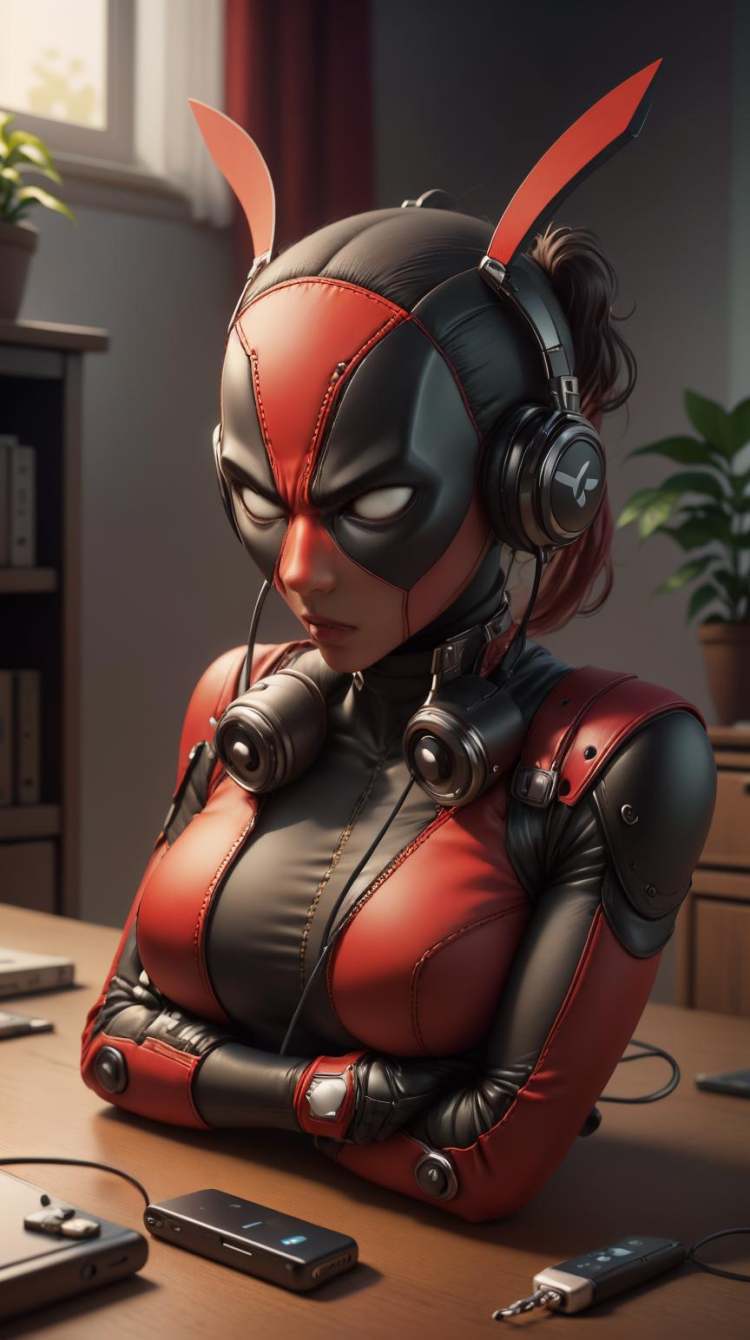 Deadpool-Style! Touch yourself tonight! by mnemic on Tensor.Art