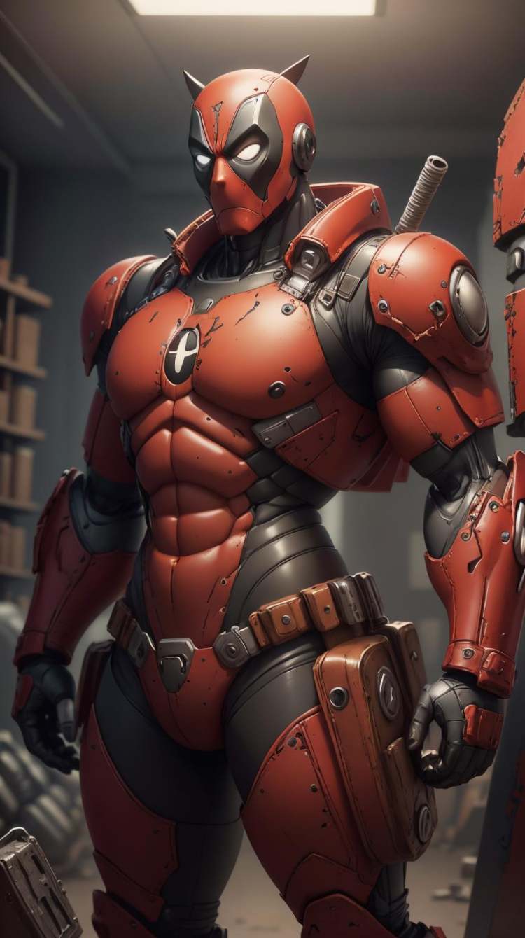 Deadpool-Style! Touch yourself tonight! by mnemic on Tensor.Art