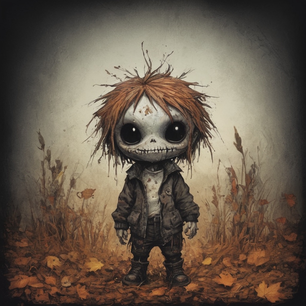 monster,  creepy,  style of Skottie Young on Tensor.Art