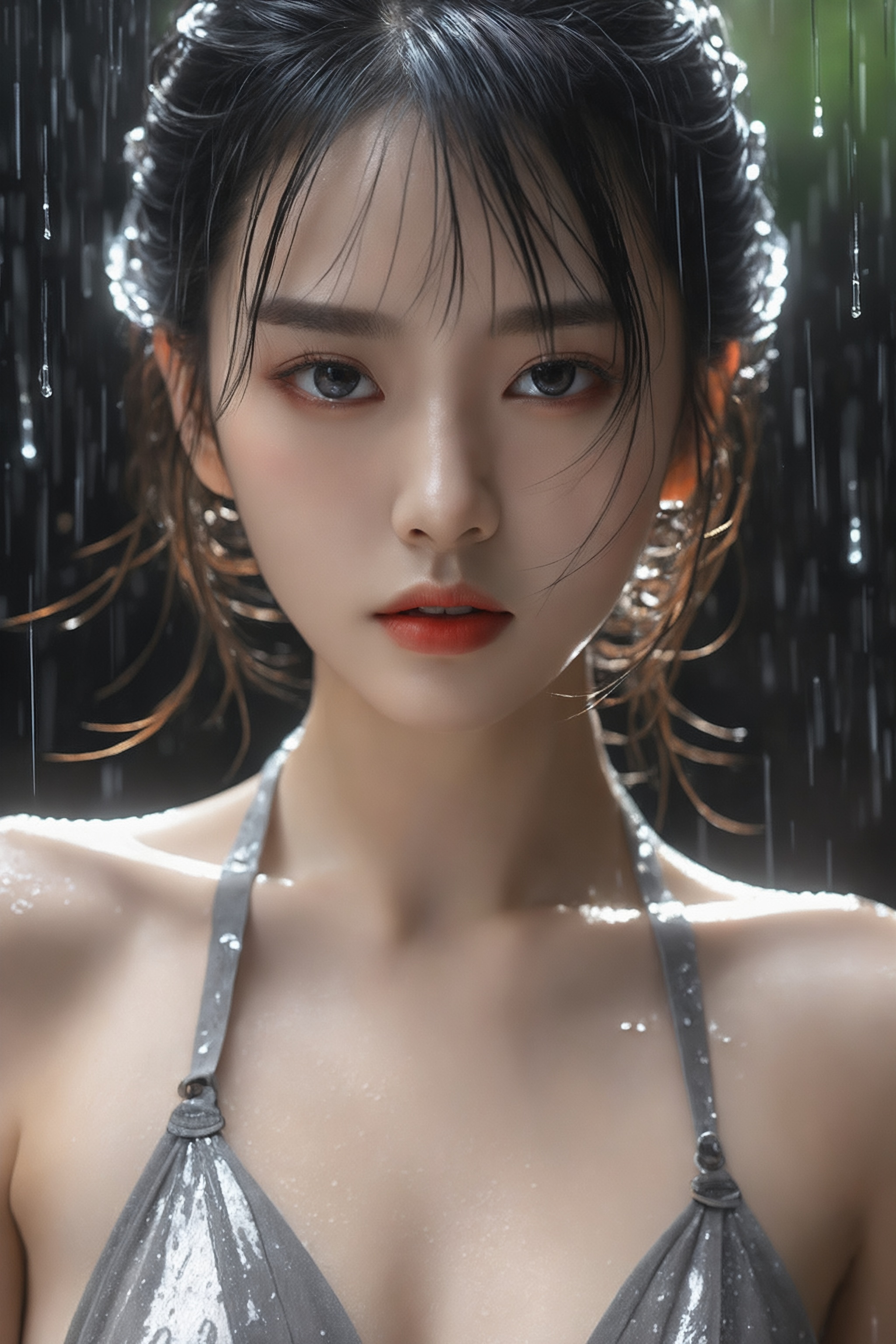 Realistic,  Masterpiece,  18 - year - old beautiful girl and monster on Tensor.Art