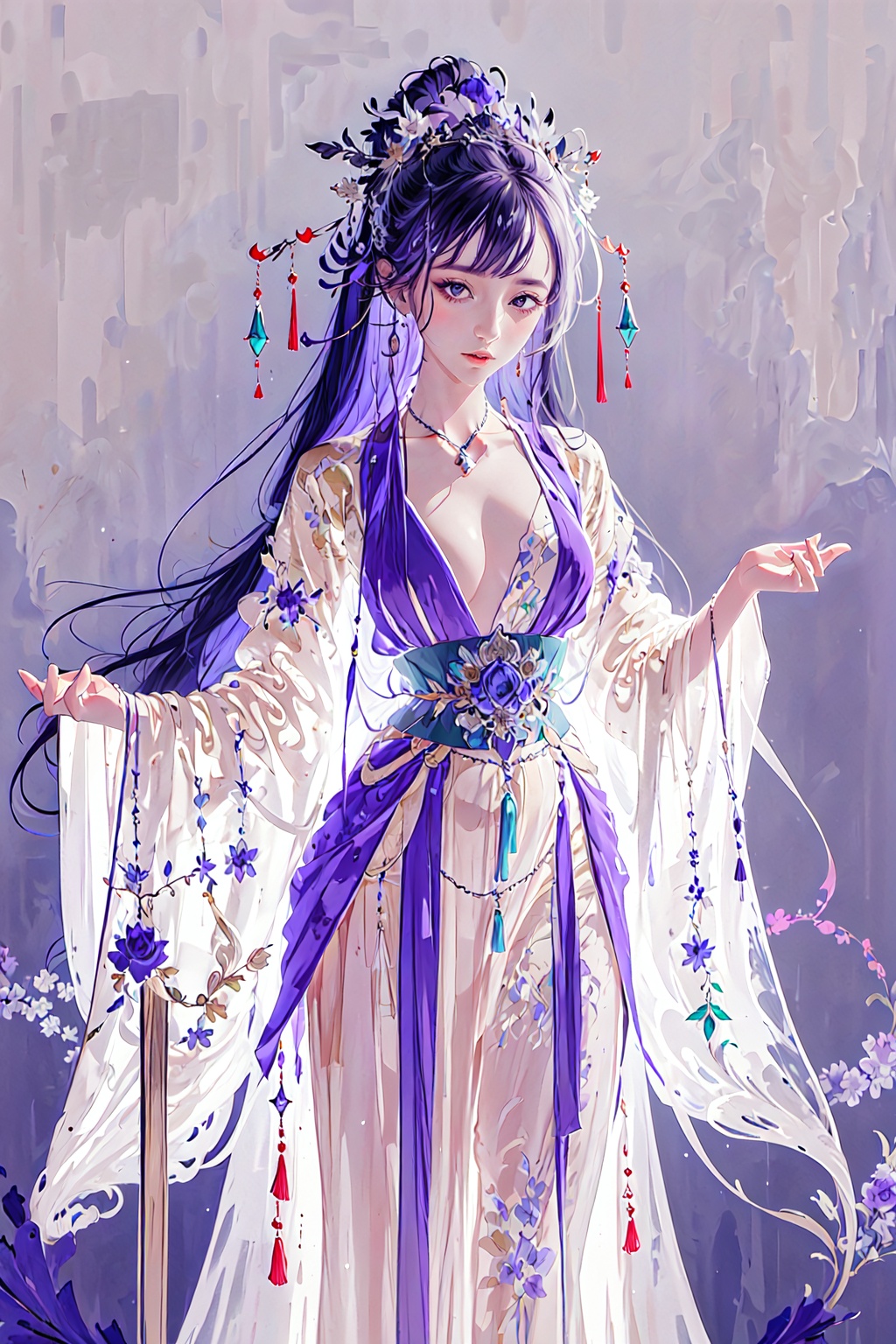 1girl,  long hair,  faxa on Tensor.Art