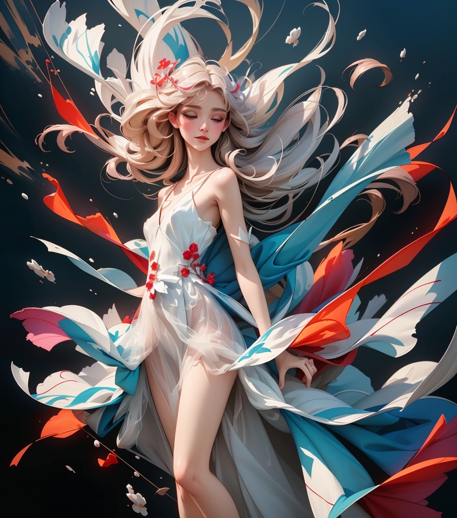 （nude:1.4),  (without clothes),  (Glowing atmosphere on Tensor.Art