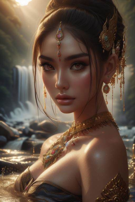 Thai girl posture by World Ai on Tensor.Art