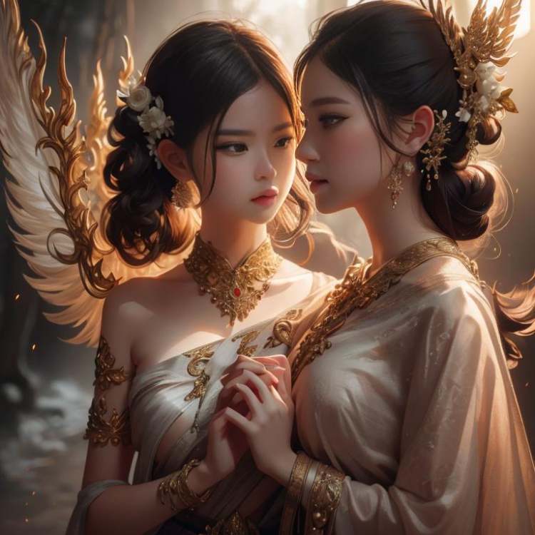 Thai girl posture by World Ai on Tensor.Art
