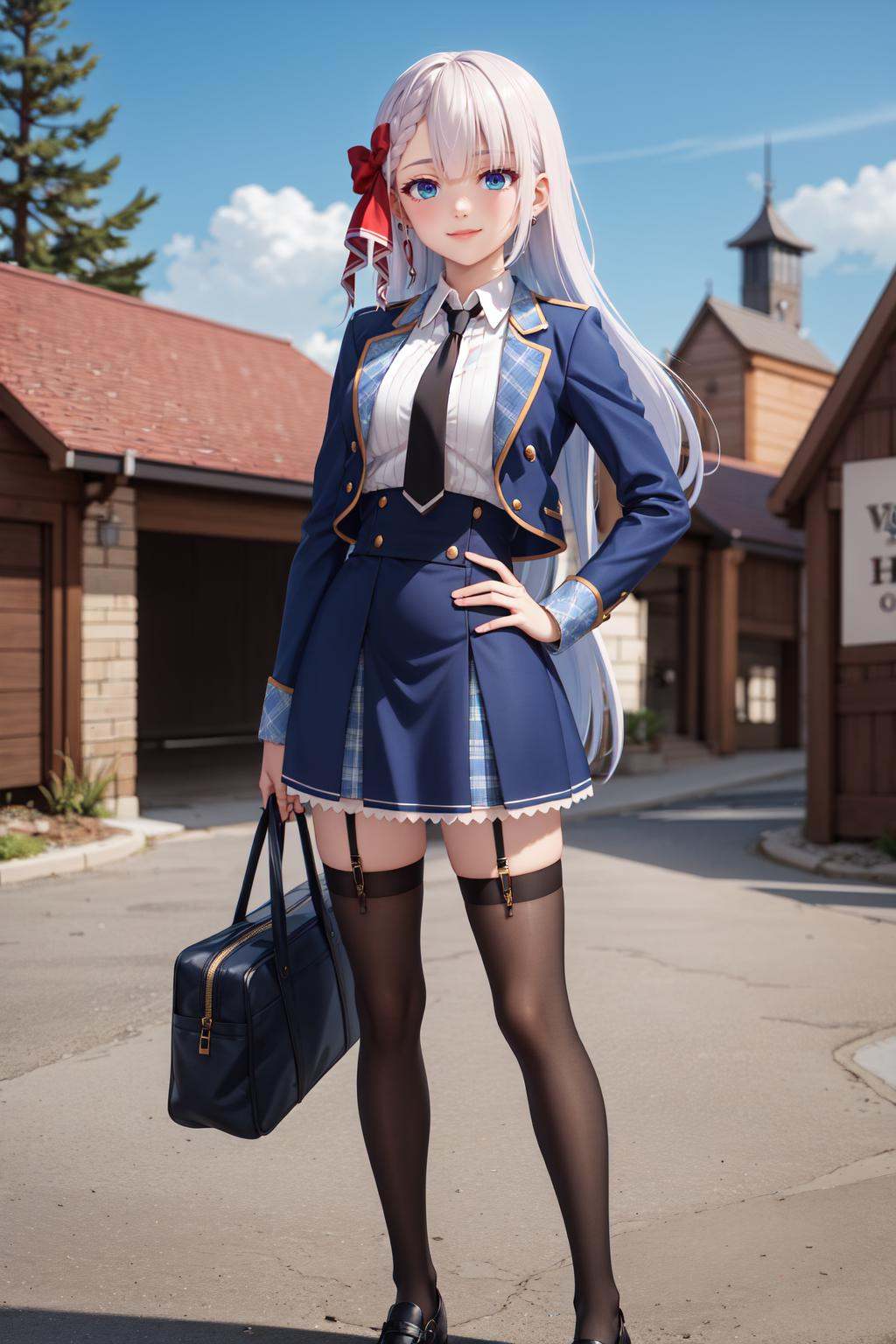 1girl,  full body,  looking at viewer on Tensor.Art