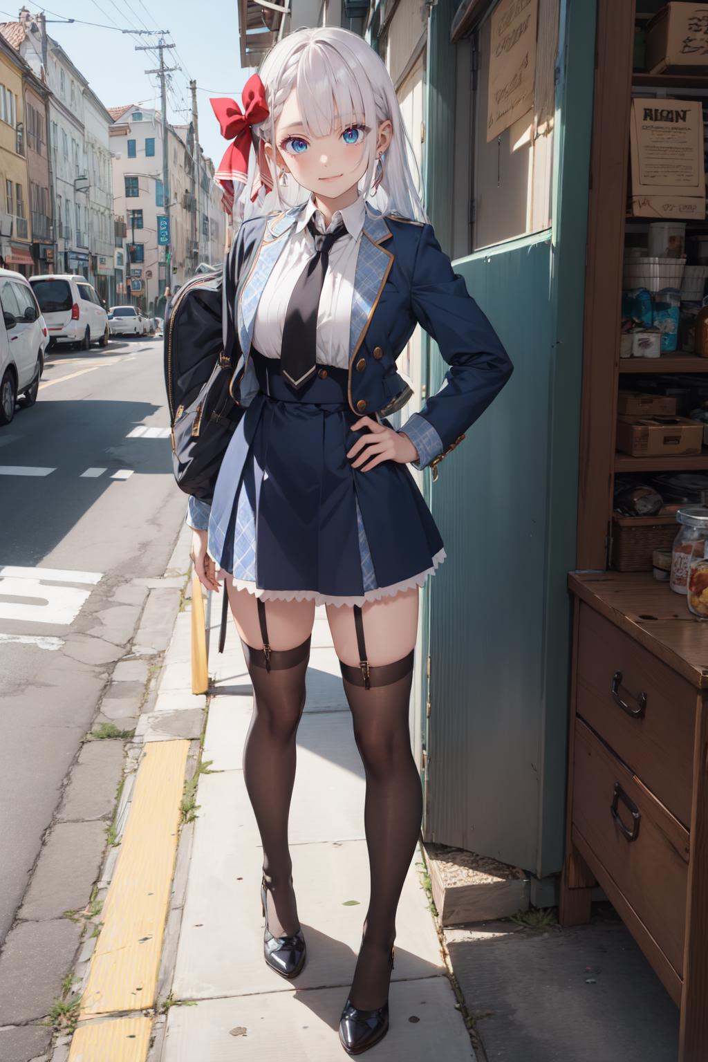1girl,  full body,  looking at viewer on Tensor.Art