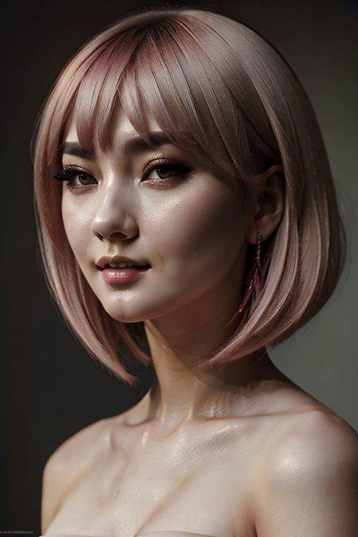 Roxanne,  (lace lingerie),  face portrait on Tensor.Art