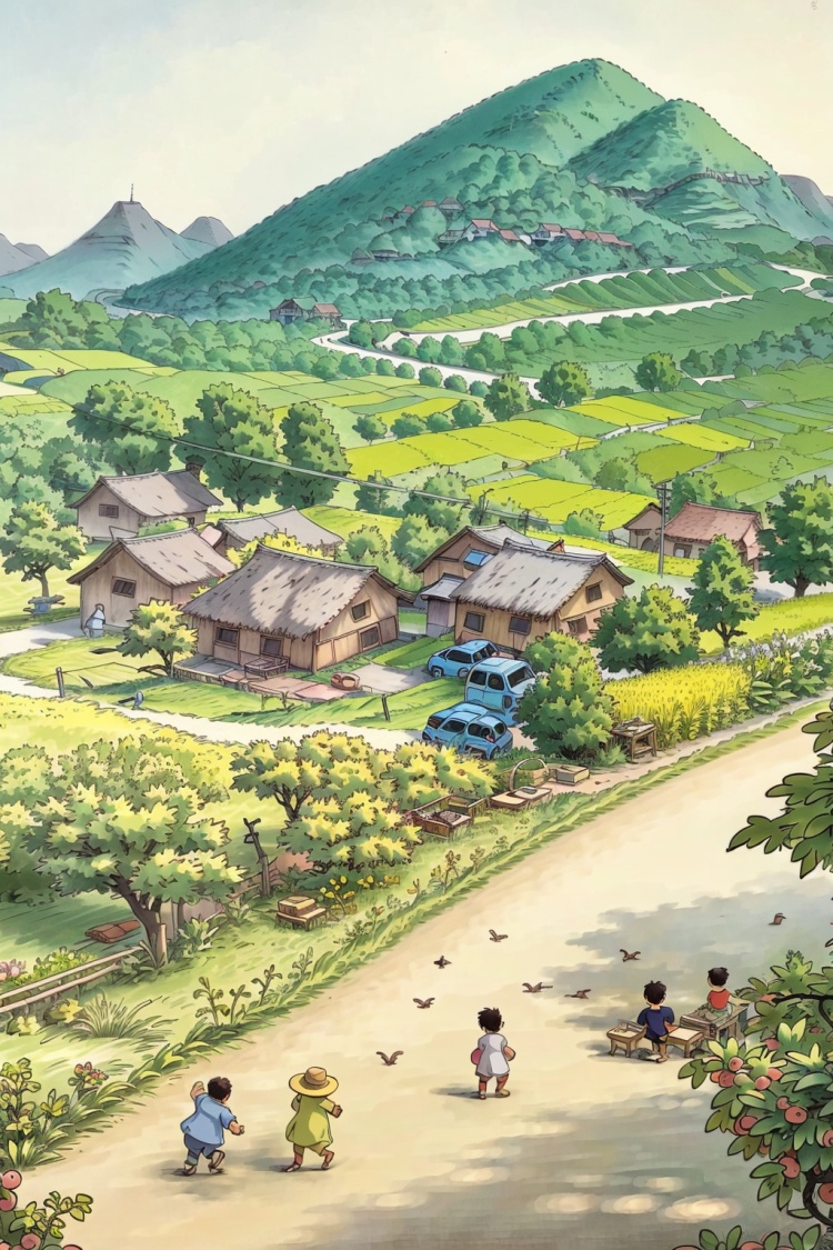 童年绘本 by 眸中客 on Tensor.Art