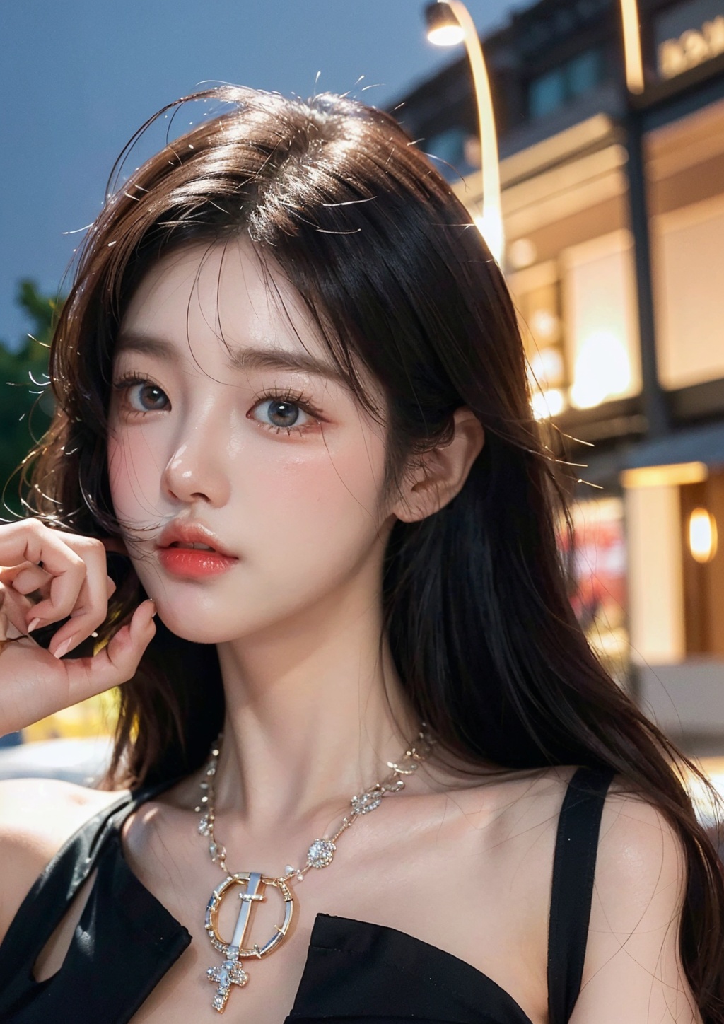 Soojin,  1 girl,  detailed face on Tensor.Art