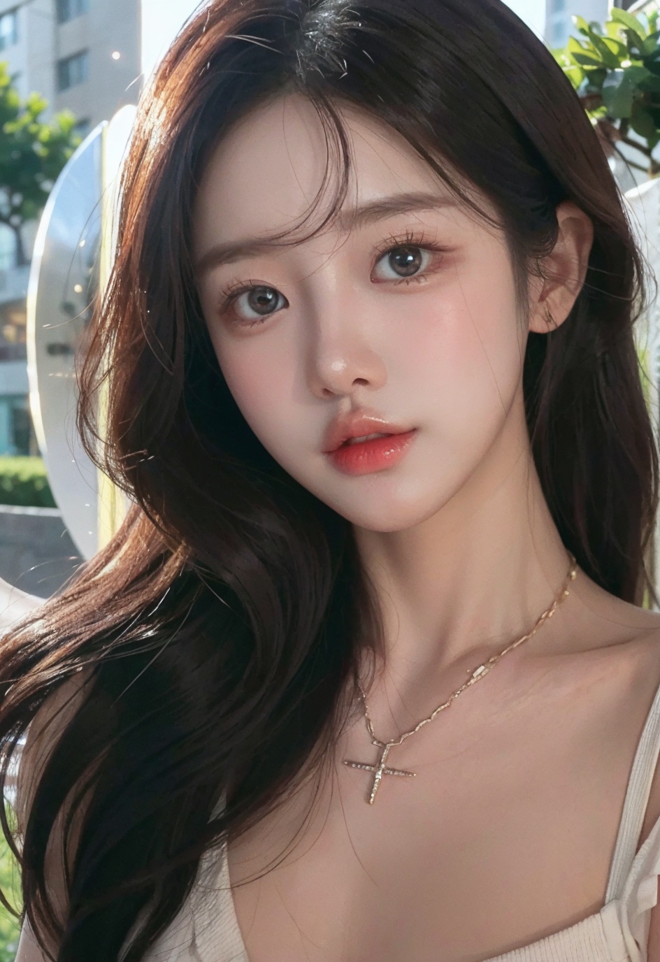 Soojin,  1 girl,  detailed face on Tensor.Art
