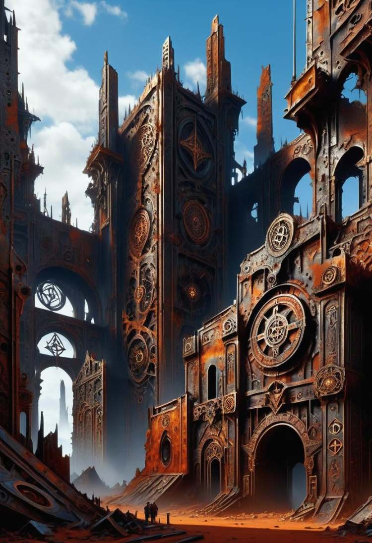Rust World Style - 基础模型1.5 and 基础模型XL by DonMischo on Tensor.Art