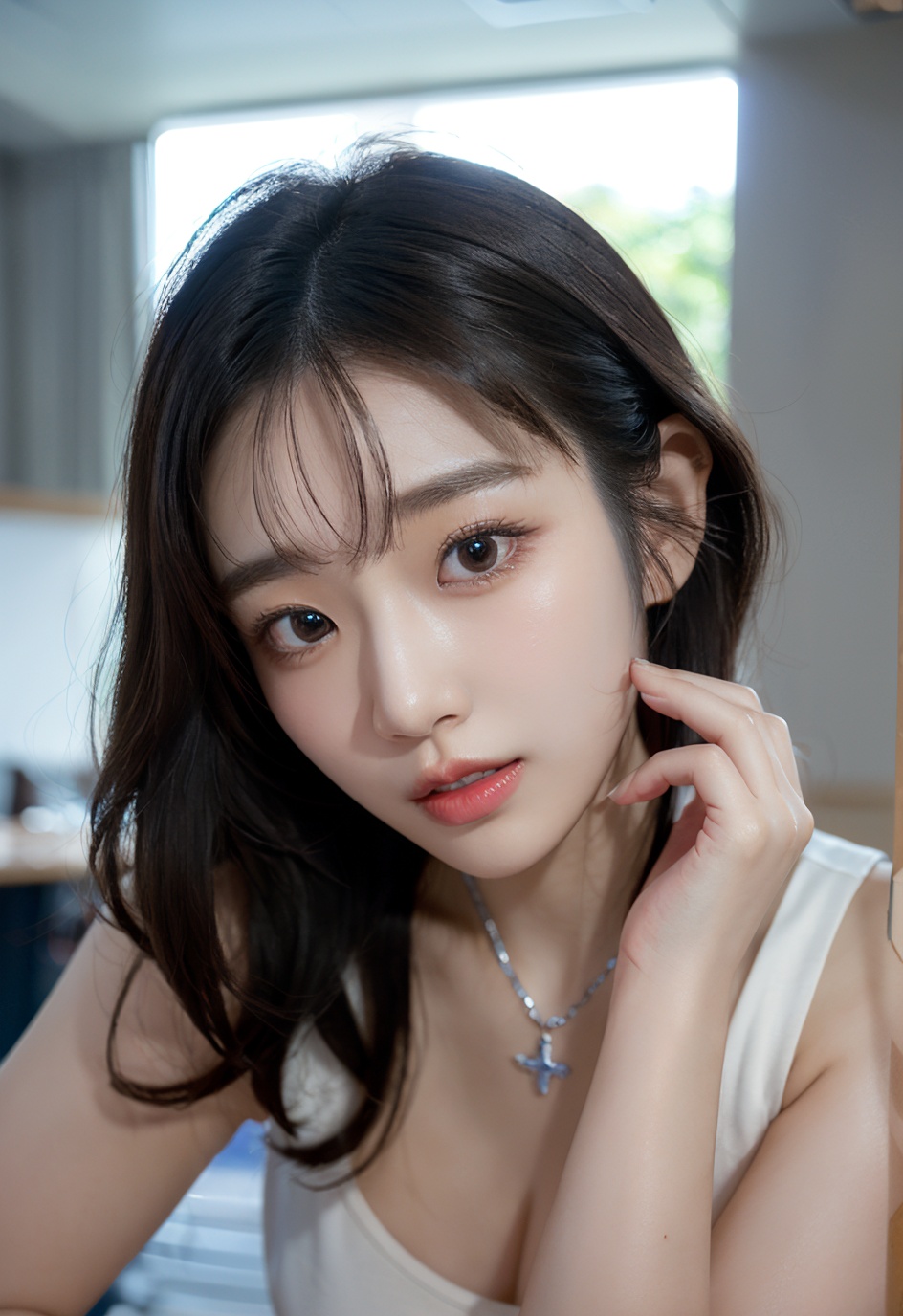 Bomi,  1 girl,  detailed face on Tensor.Art