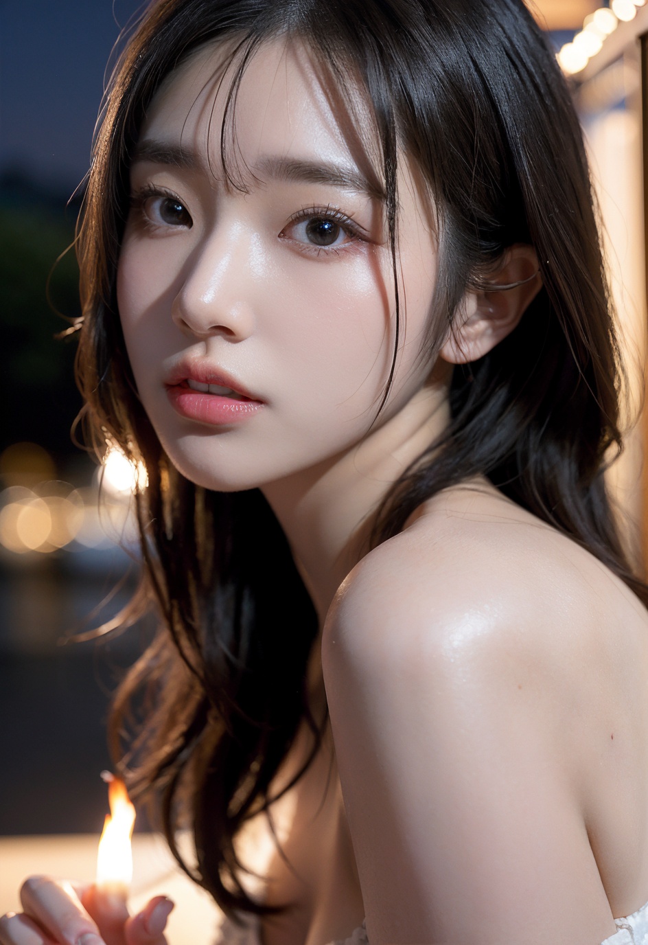 Jihye,  1 girl,  detailed face on Tensor.Art