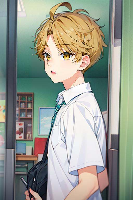 game cg,  1boy,  solo on Tensor.Art