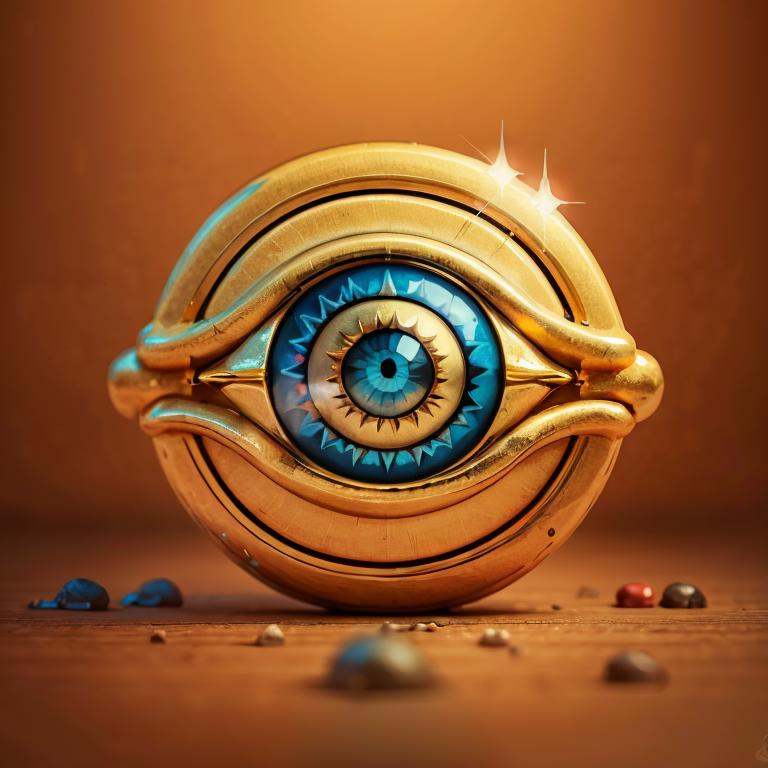 <lora:Style_of_the_Winds:0.8>,((masterpiece,best quality)), absurdres, <lora:Egyptian_Icons:0.7>, Egyptian_Icons, no humans, still life, gold, sparkle, eye focus, eye,  