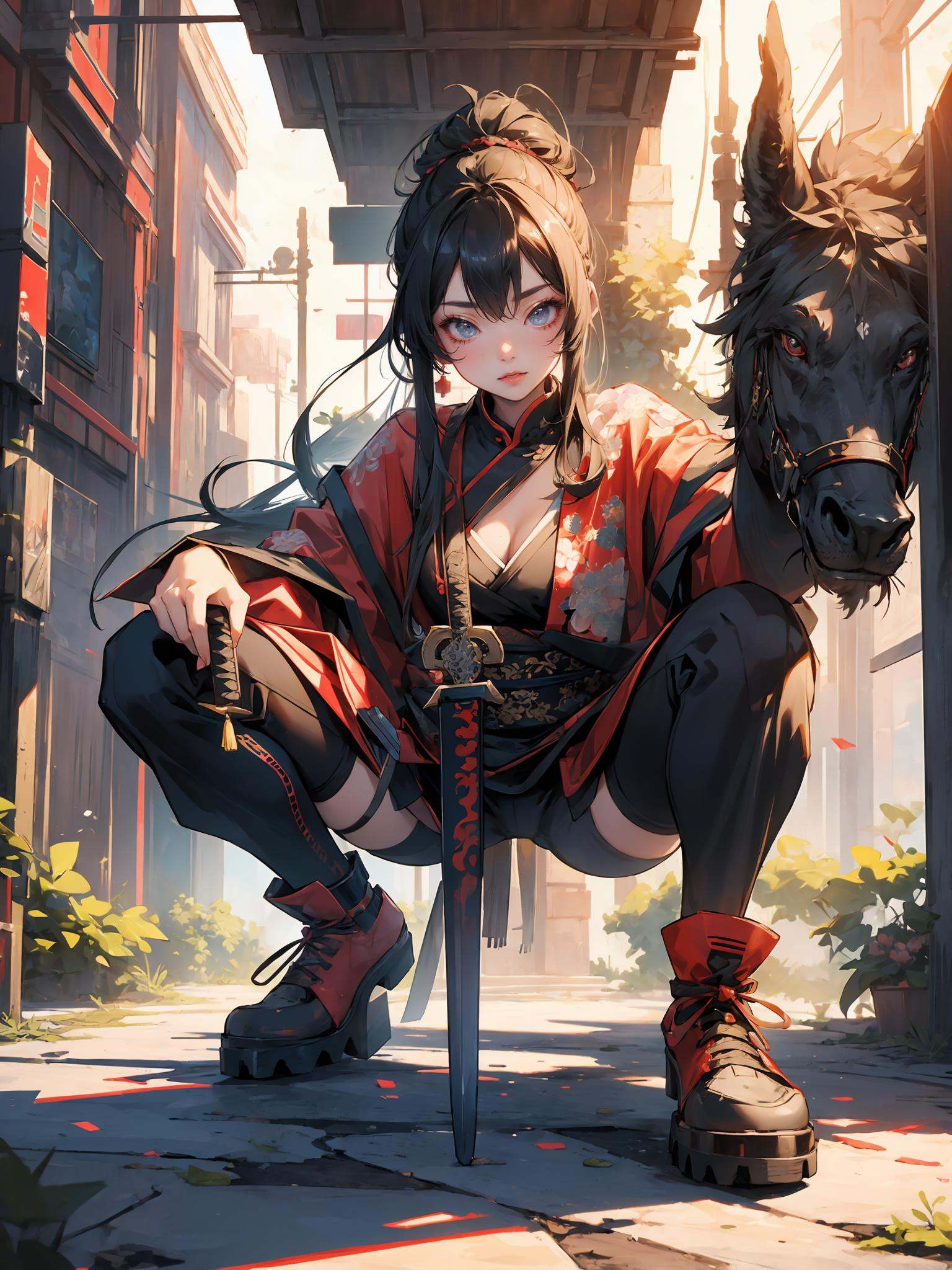 Epic CG masterpiece,  cyberpunk style Chinese girl,  stunningly beautiful on Tensor.Art