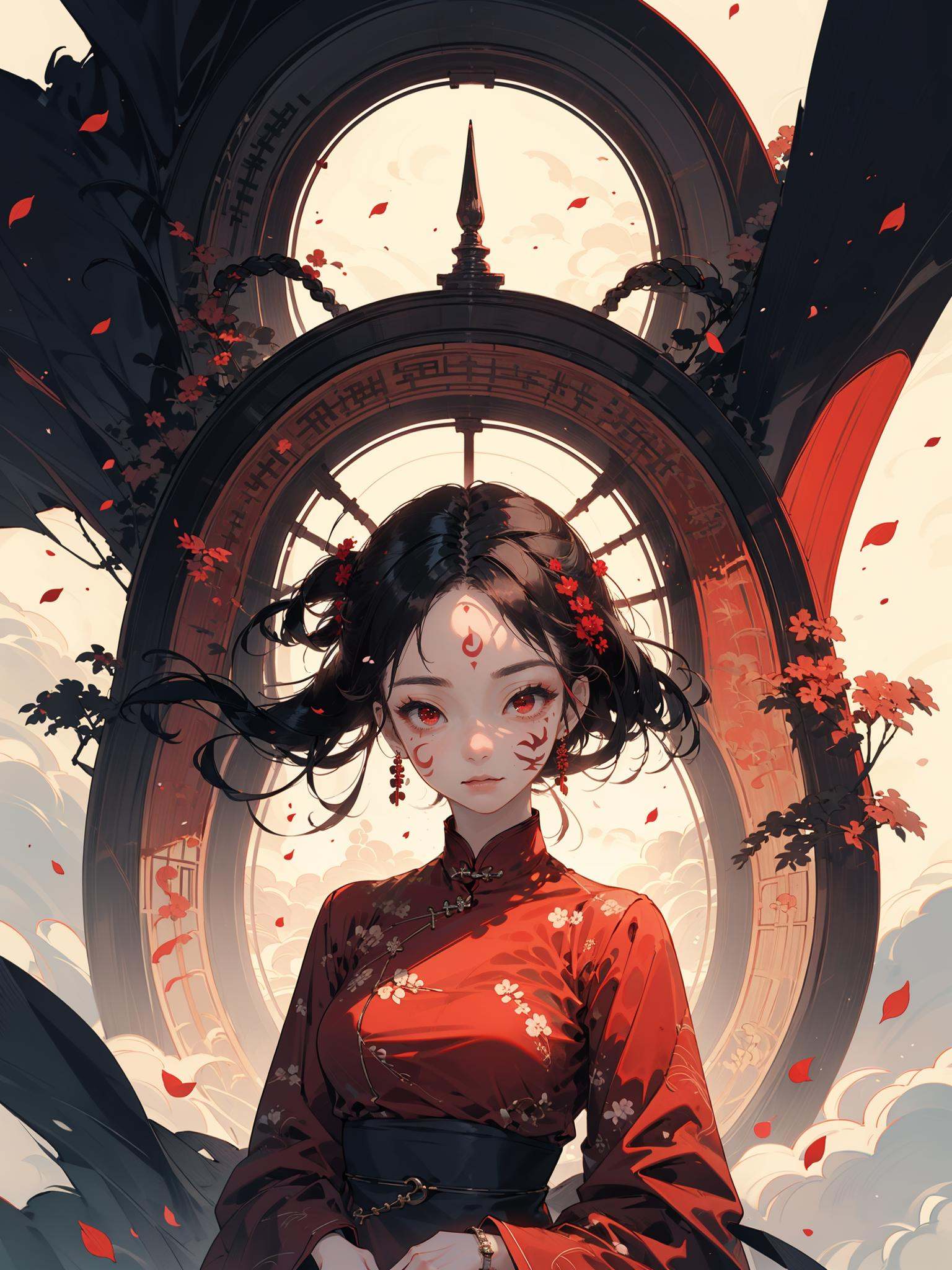 1girl,  solo,  long hair by 盒子 on Tensor.Art