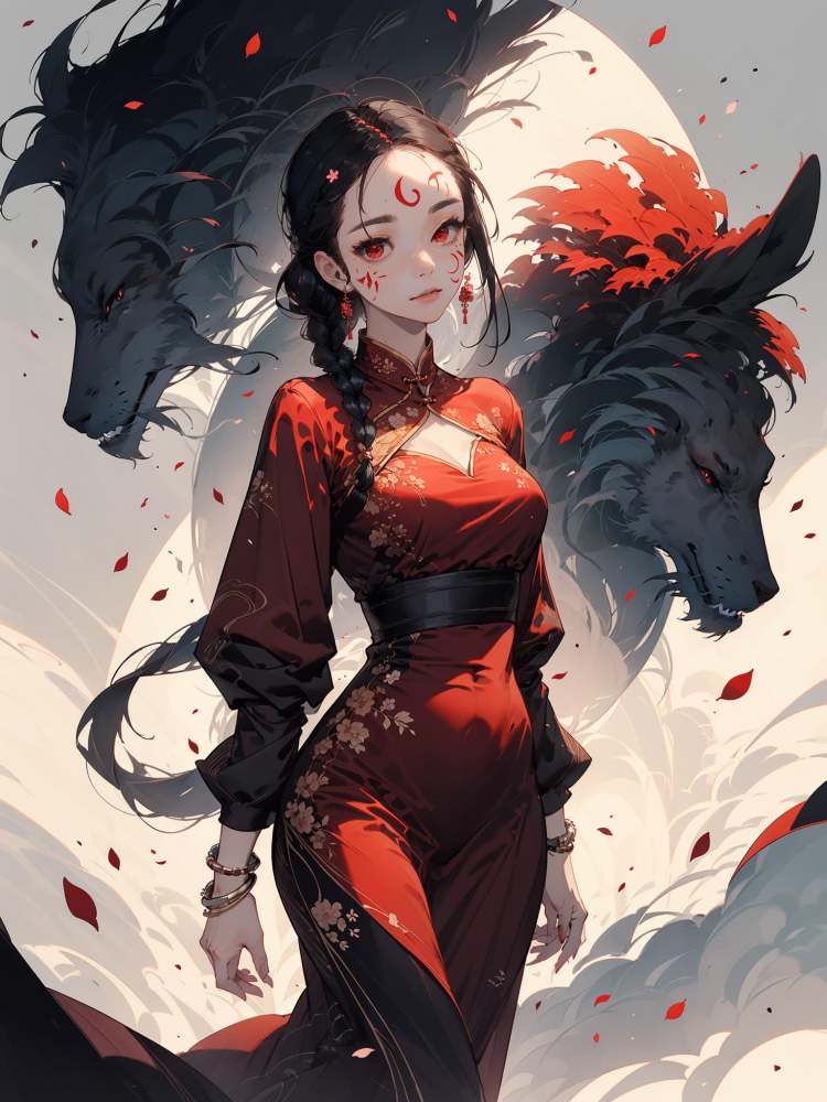 盒子系列——奇幻水墨Ink painting by 盒子 on Tensor.Art