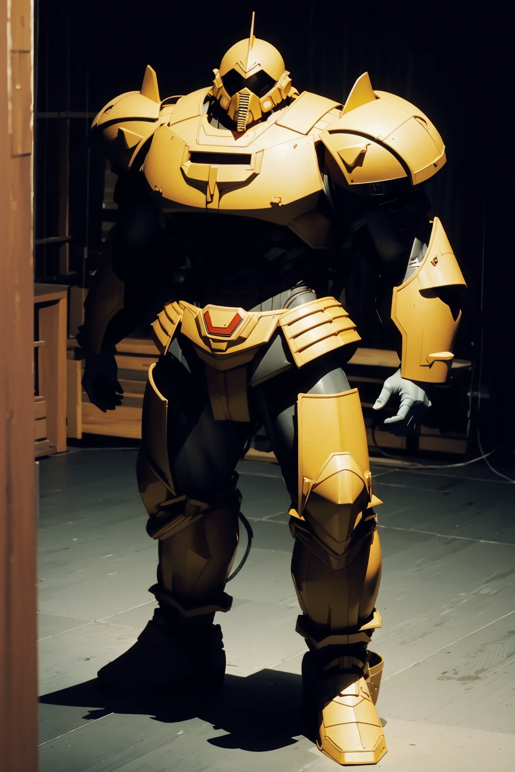  absurdres,absurdres,realistic,full_shot, Heavy armored soldiers