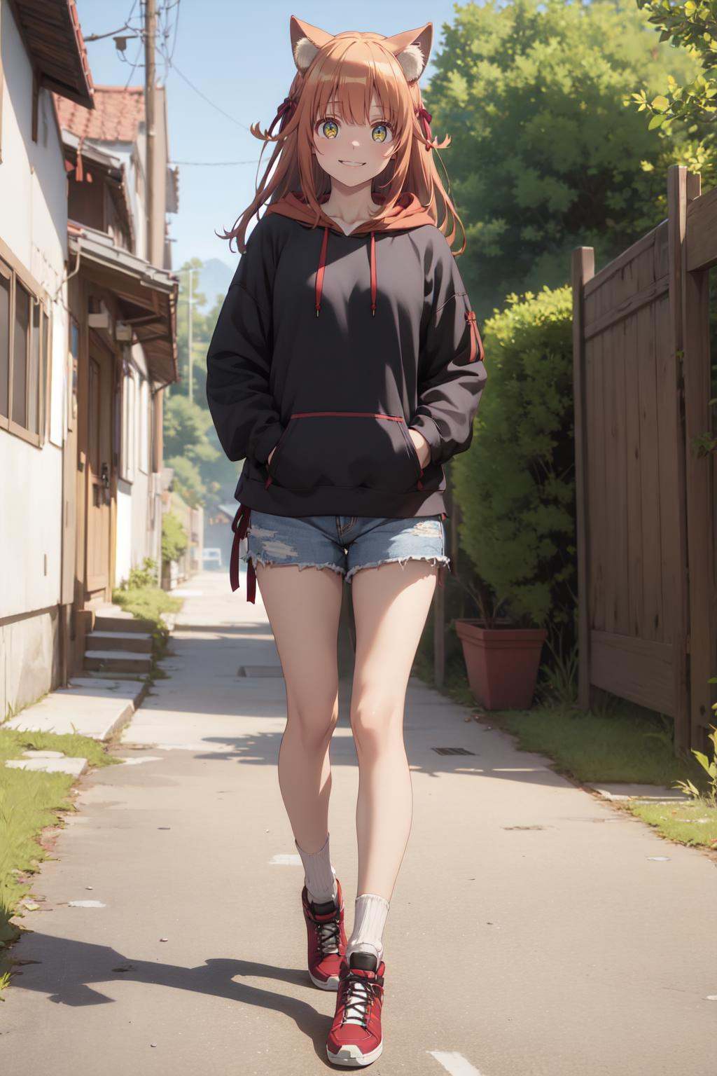 full body,  looking at viewer,  smile on Tensor.Art