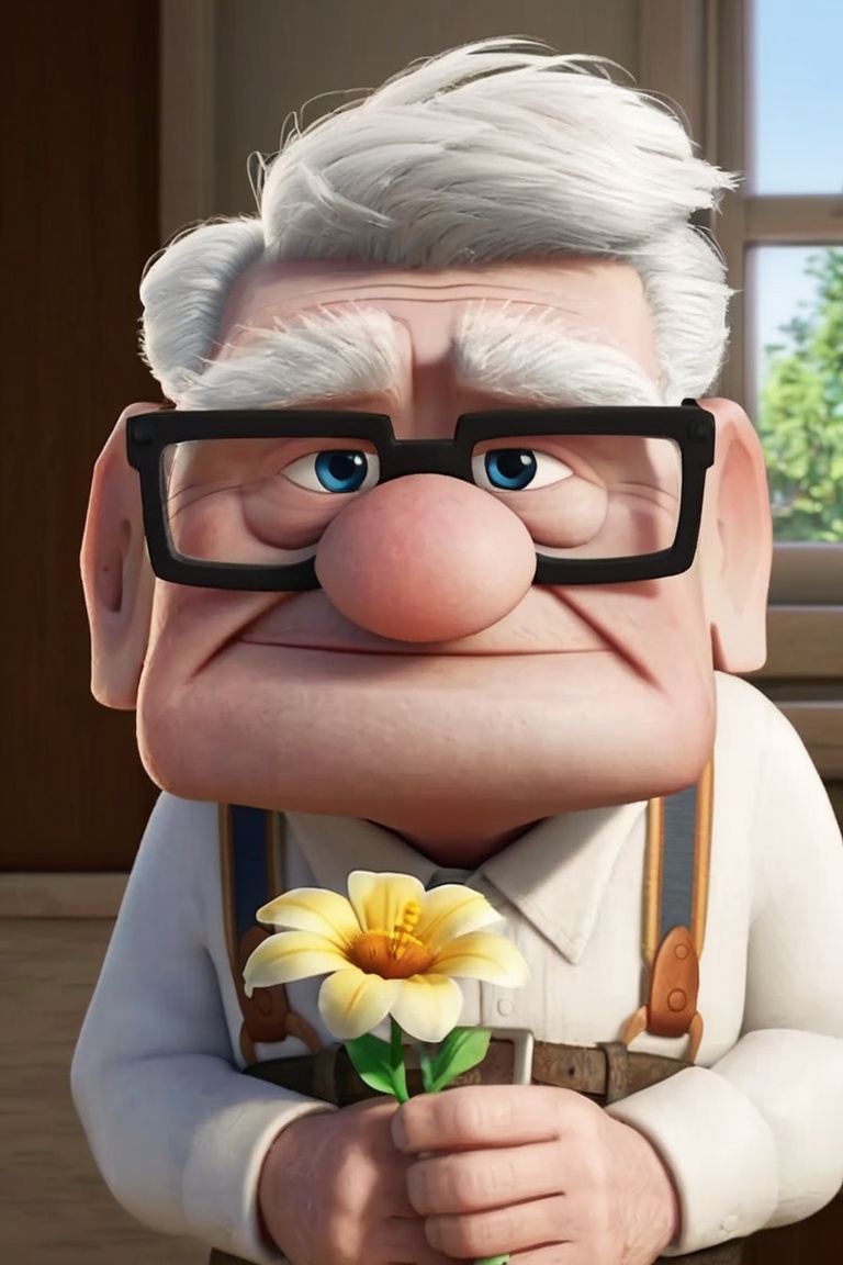 CarlFredricksen1024,  3d,  ***** animation style on Tensor.Art