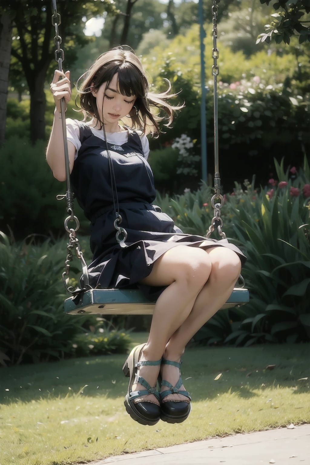  absurdres,incredibly absurdres,reality,realistic,,(solo:1.2), , to swing