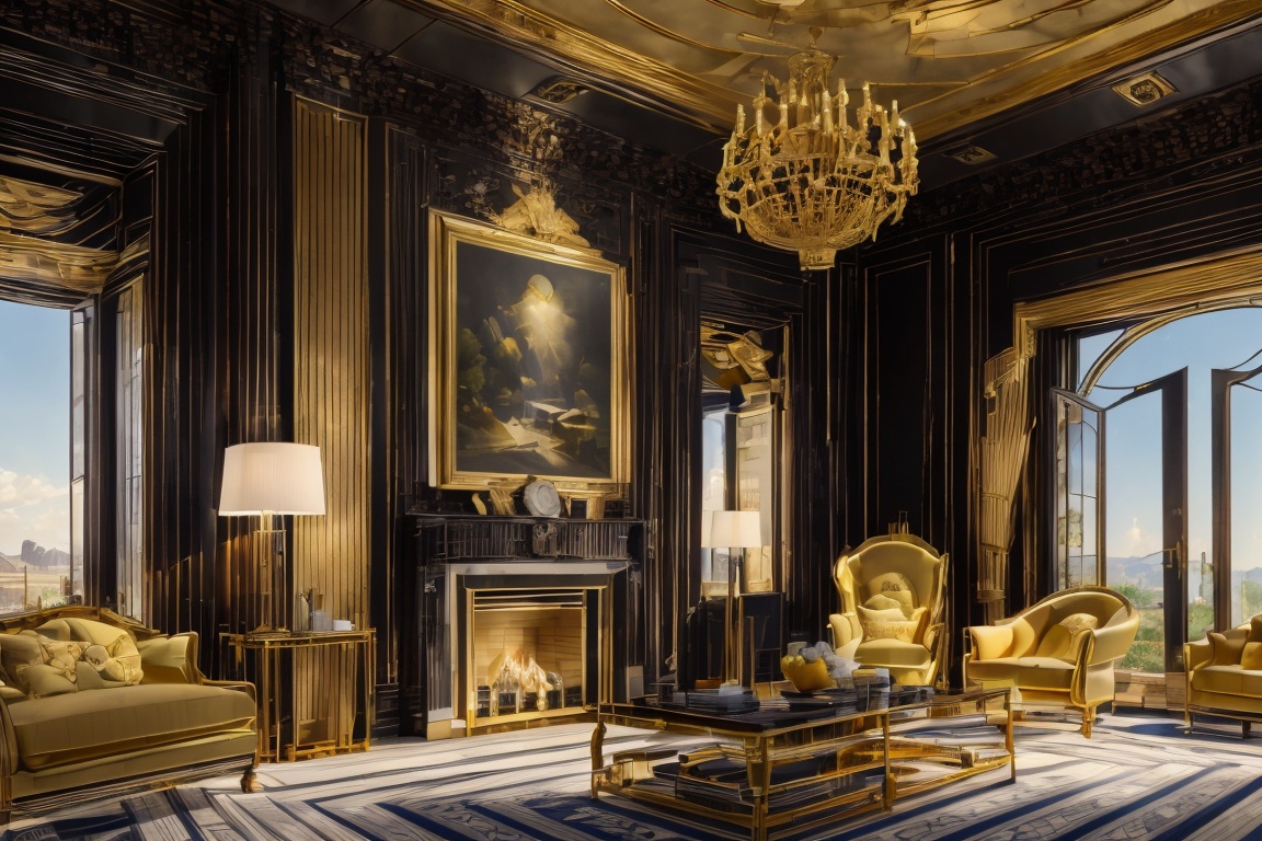 (Masterpiece),  (hyper-realistic),  (perfectly Detailed) image of a luxury house by TDNM on Tensor.Art