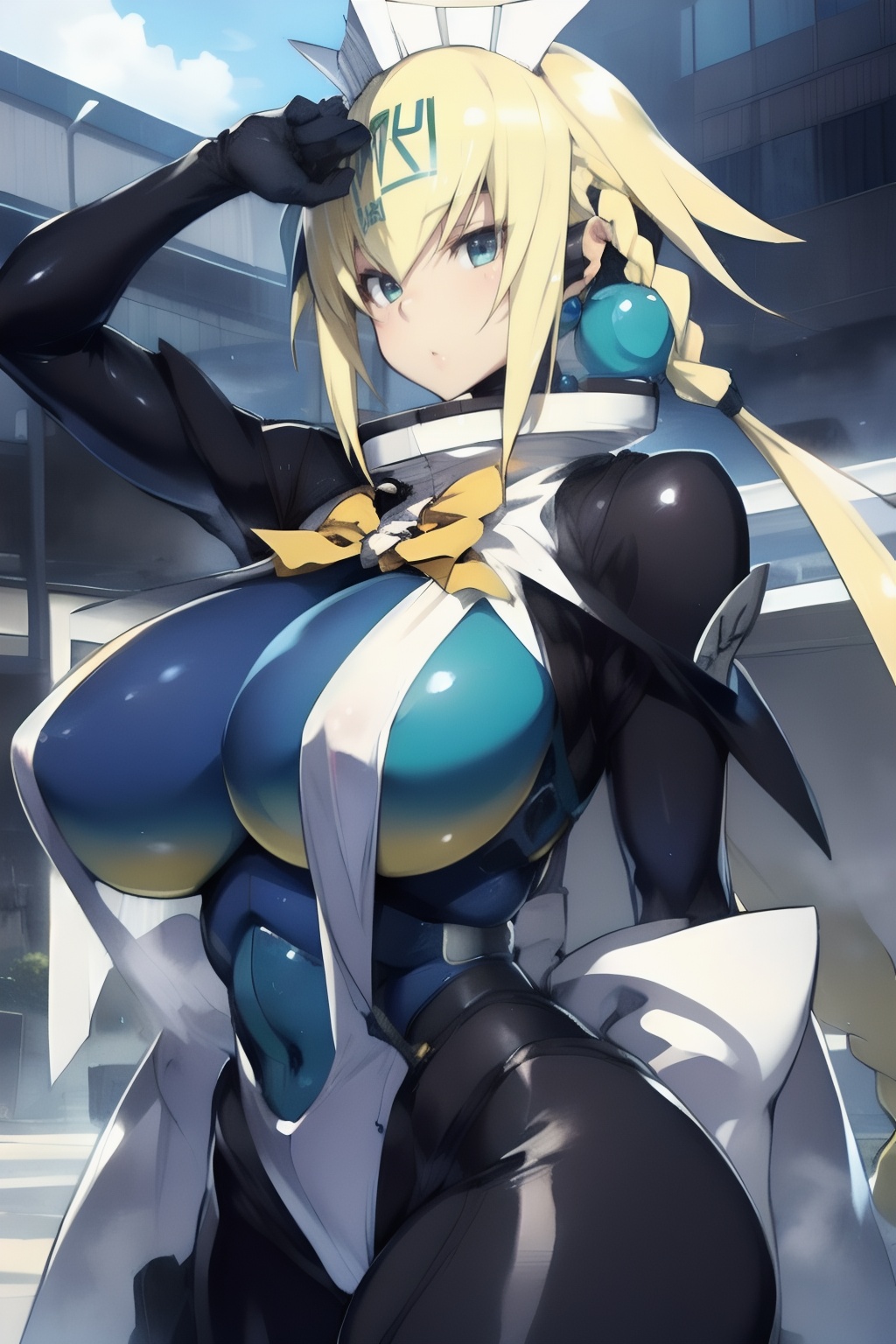 emera,  huge breasts,  perfect breasts on Tensor.Art